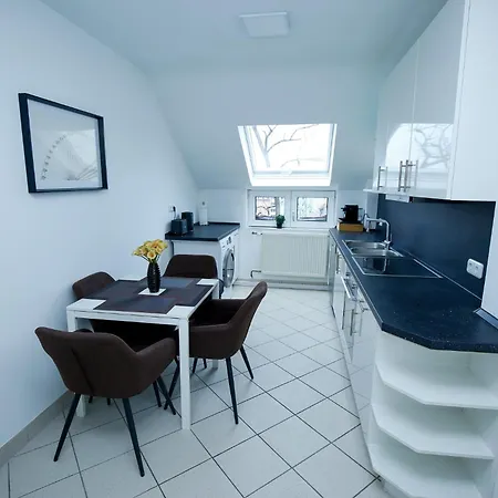 아파트 Business & Travel Apartment, 15 Min Messe